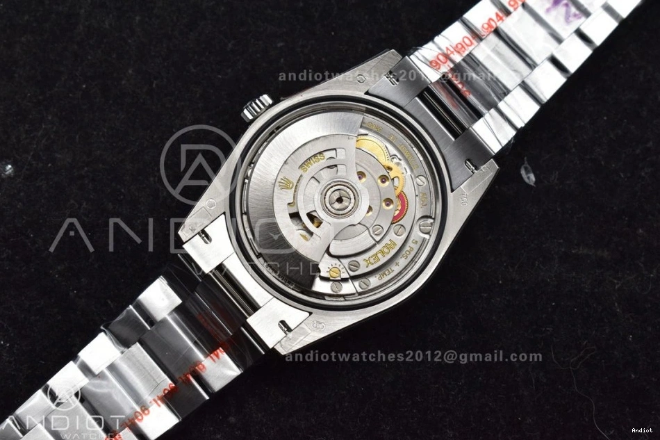Bracelet Best Dial (Gain SS President Steel QF 36 Weight) V5 Grey vr3255 DayDate 904L on Edition 0421